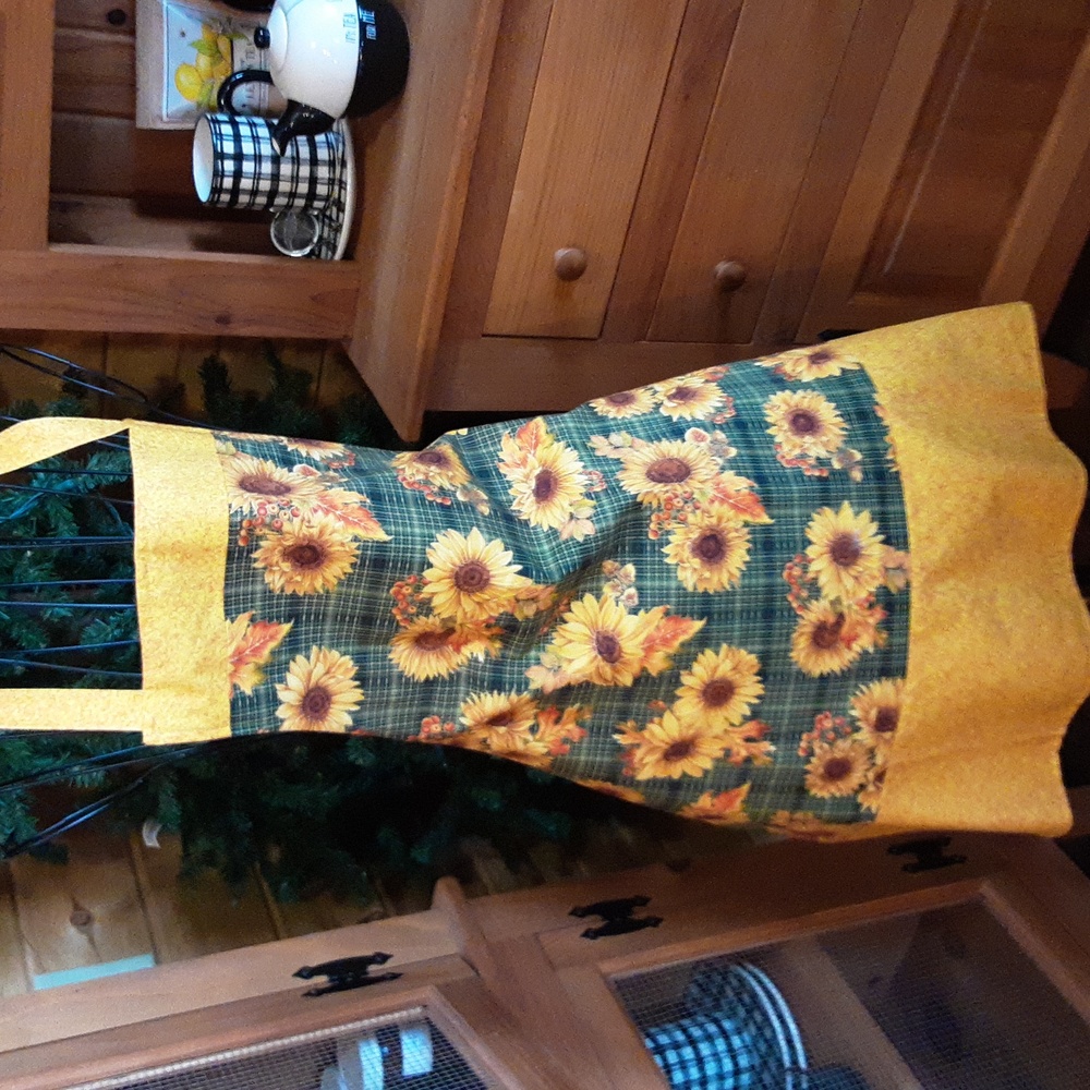 Apron handmade reversible
